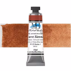 Akvarellmaling - W125 Burnt Sienna - 15ml
