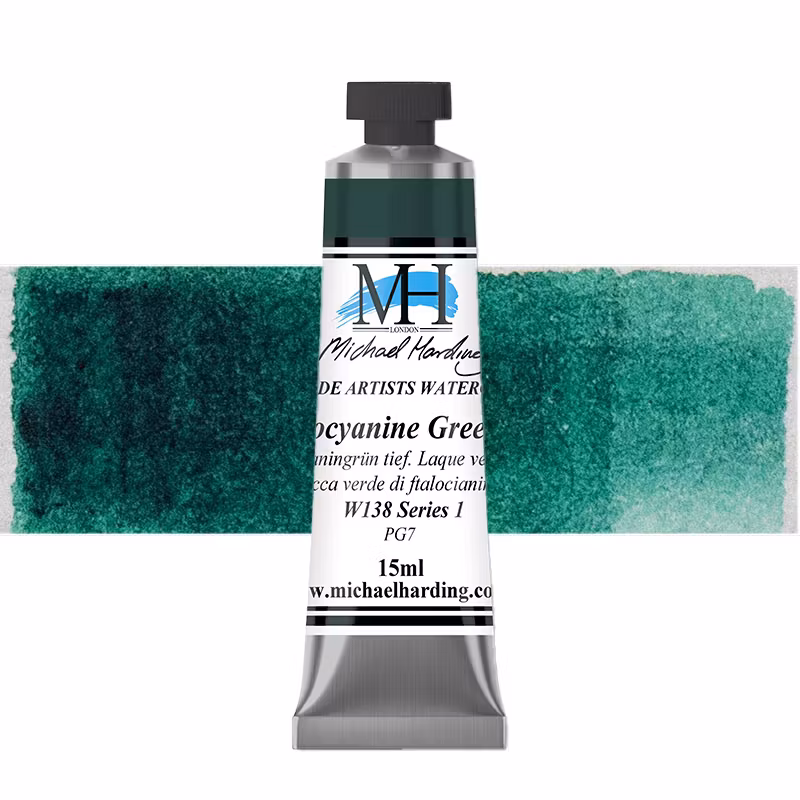 Akvarellmaling - W138 Phthalocyanine Green Lake - 15ml