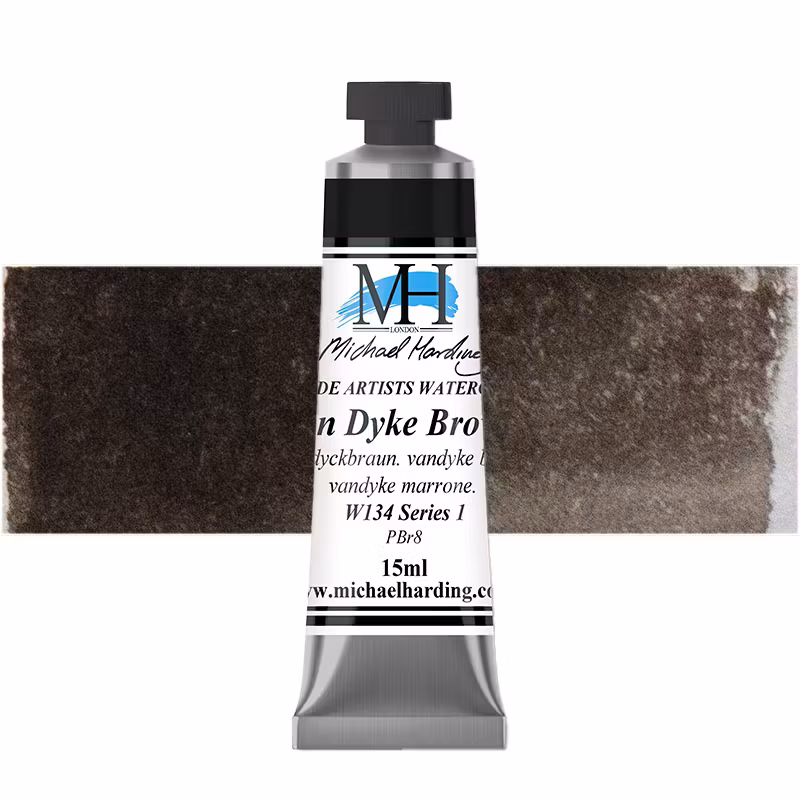 Akvarellmaling - W134 Van Dyke Brown - 15ml