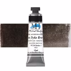 Akvarellmaling - W134 Van Dyke Brown - 15ml