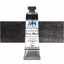 Akvarellmaling - W129 Ivory Black - 15ml