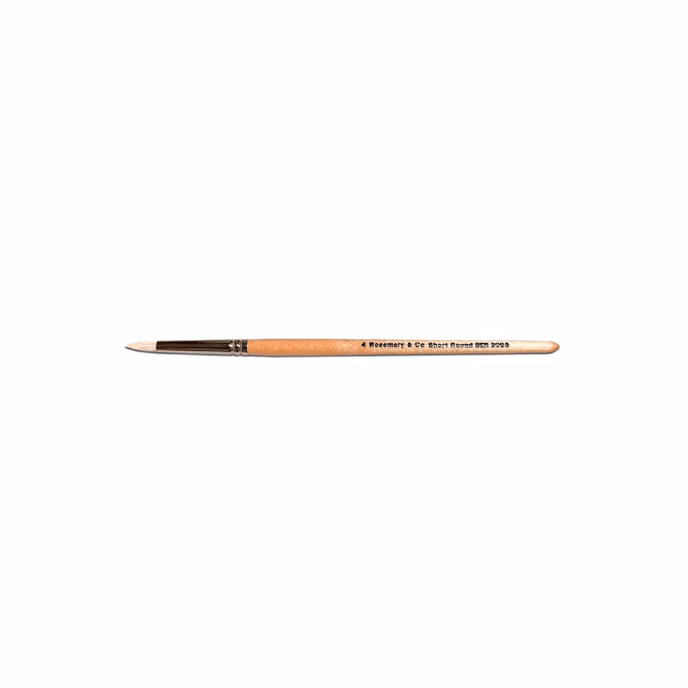 Chunking bristle short round