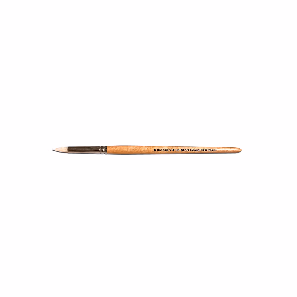 Chunking bristle short round