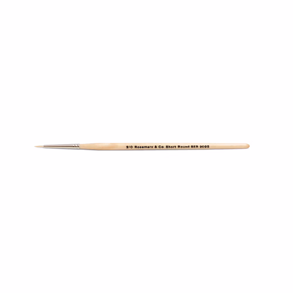 Chunking bristle short round