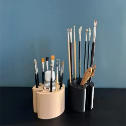 Palettformet pensel stand