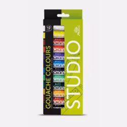 Gouache - Studio sett - 12 x 12ml