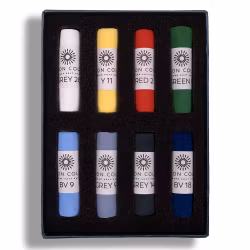 Unison Colour soft pastel sett - Starter 8