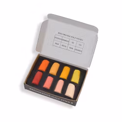 Unison Colour soft pastel sett - Red/Orange 8 Half