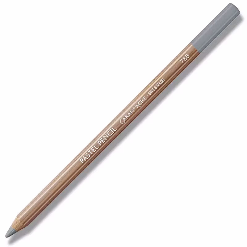 Caran d'Ache Pastellblyant - 004 Steel Grey