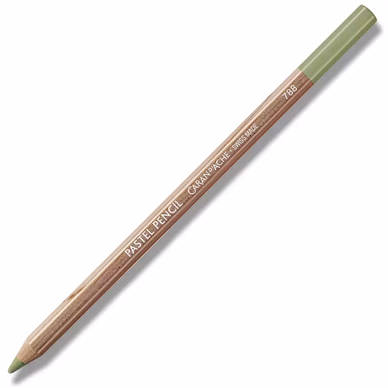 Caran d'Ache Pastellblyant - 212 Chromium Oxyde Green
