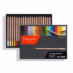 Caran d'Ache Pastellsett - 20stk