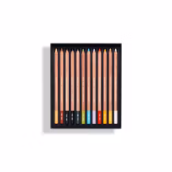 Caran d'Ache Pastellsett - 12stk