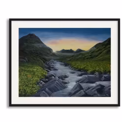 "Morgengry" Giclee