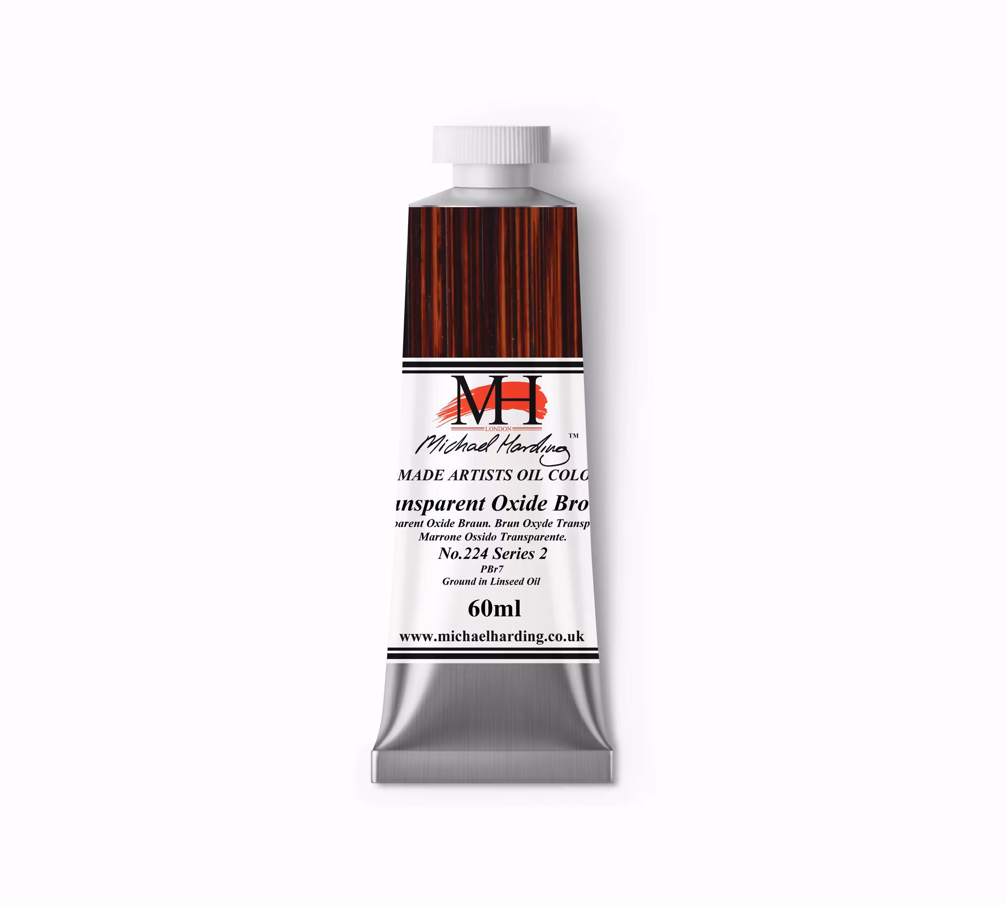 Oljemaling - Transparent Oxide Brown - 60ml