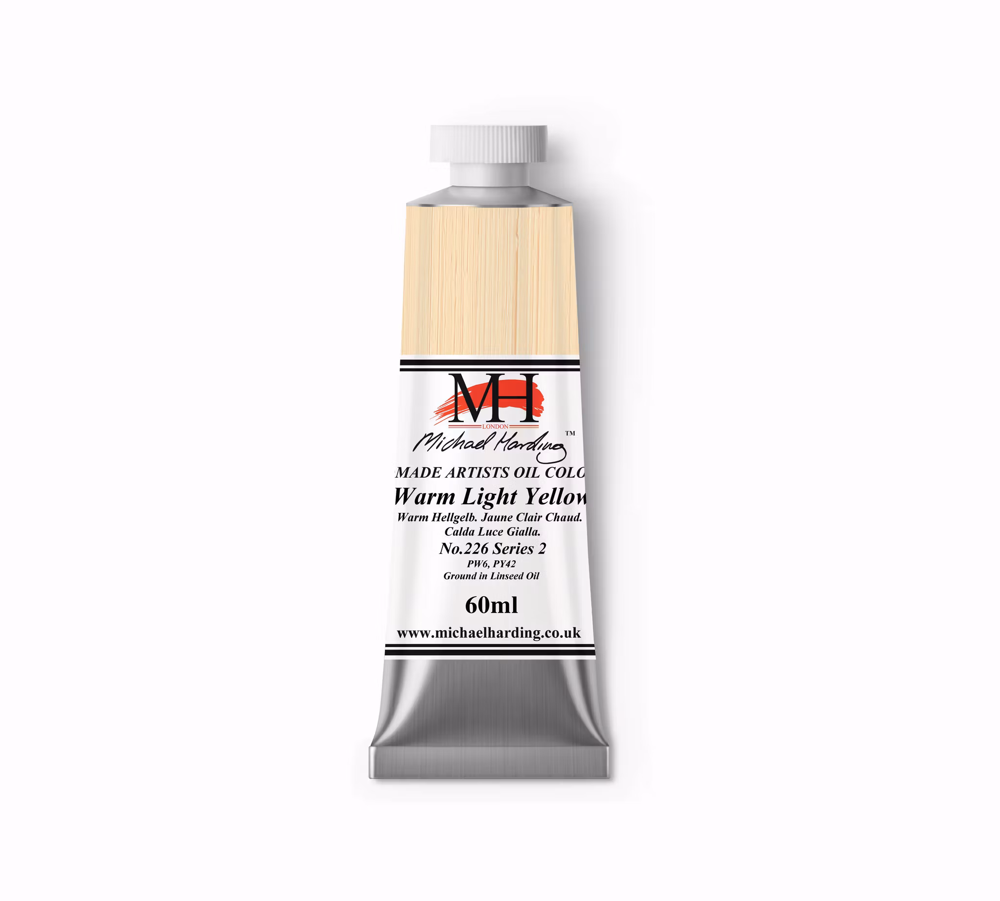 Oljemaling - Warm Light Yellow - 60ml