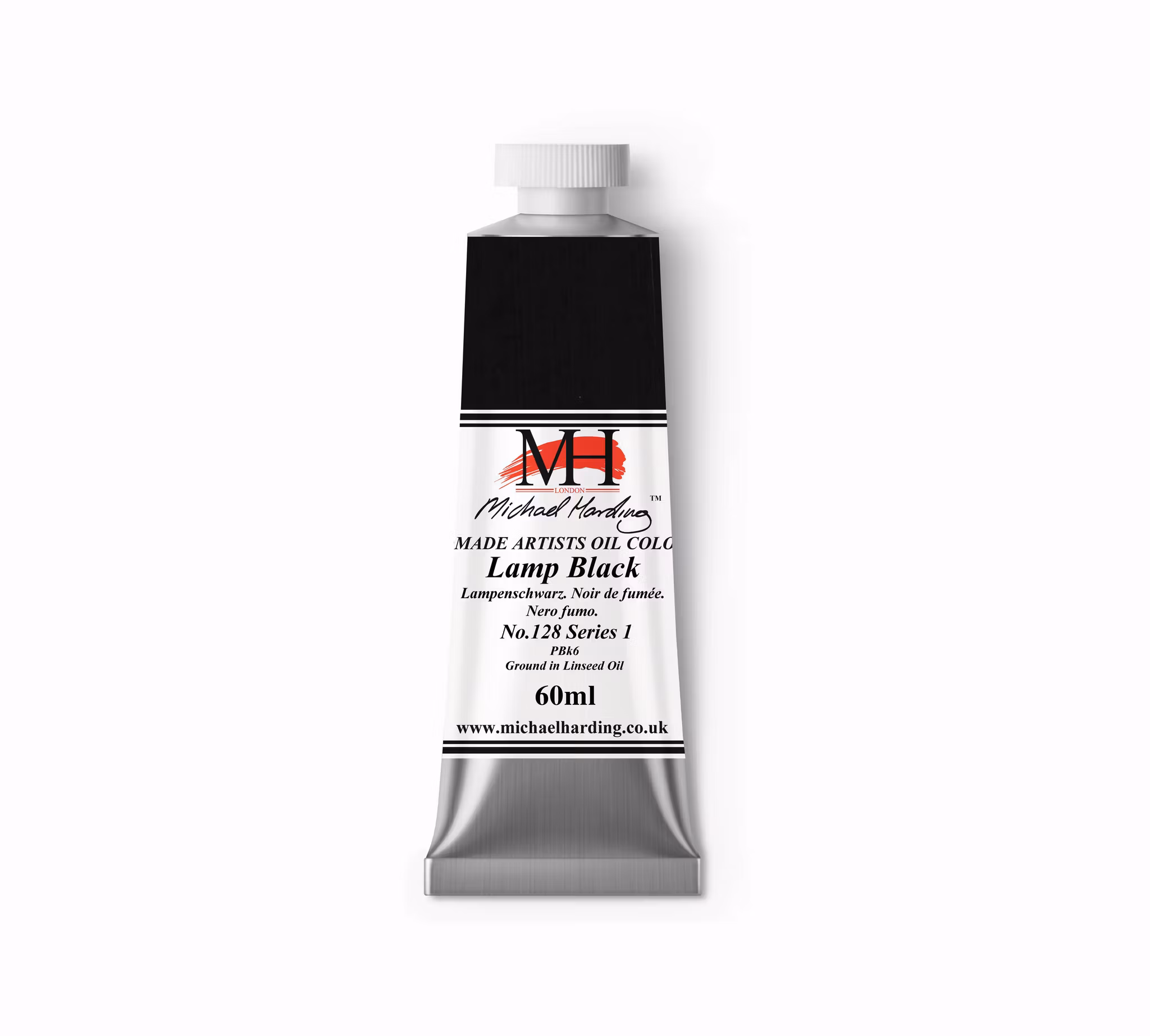 Oljemaling - Lamp Black - 60ml