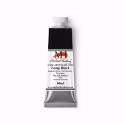 Oljemaling - Lamp Black - 60ml