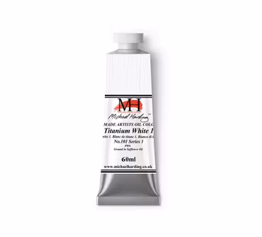 Oljemaling - Titanium White no. 1 - 60ml