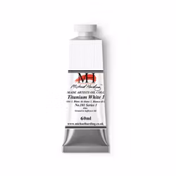 Oljemaling - Titanium White no. 1 - 60ml