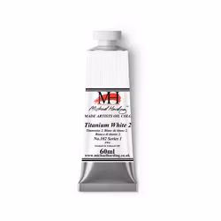 Oljemaling - Titanium White no. 2 - 60ml