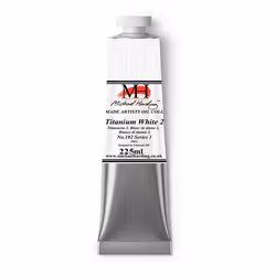 Oljemaling - Titanium White no. 2 - 225ml
