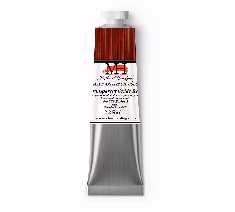Oljemaling - Transparent oxide red - 225ml