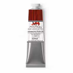 Oljemaling - Transparent oxide red - 225ml