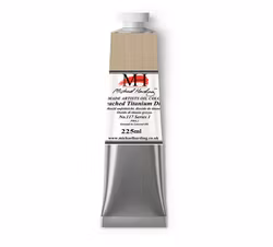 Oljemaling - Unbleached Titanium Dioxide - 225ml