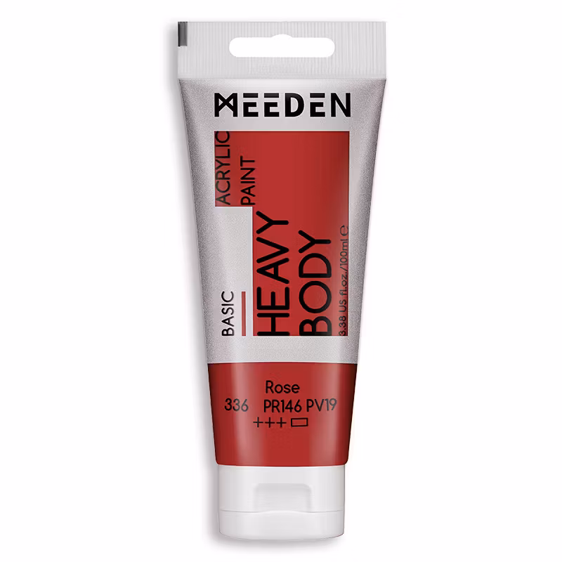MEEDEN akryl heavy body 100ml – 336 Rose