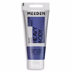 MEEDEN akryl heavy body 100ml – 439 Purple Lake