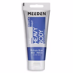 MEEDEN akryl heavy body 100ml – 450 Phthalo Blue