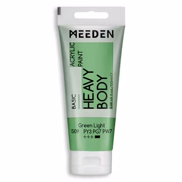 MEEDEN akryl heavy body 100ml – 509 Green Light