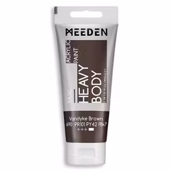 MEEDEN akryl heavy body 100ml – 690 Vandyke Brown