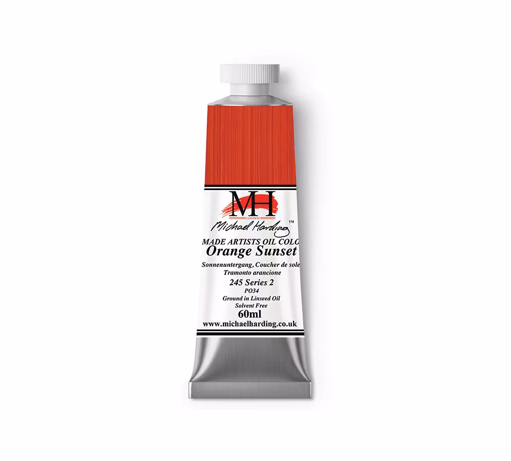 Oljemaling - Orange Sunset - 60ml