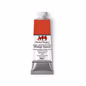 Oljemaling - Orange Sunset - 60ml
