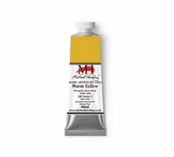 Oljemaling - Warm Yellow - 60ml