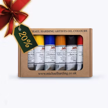 Oljemaling - Introduksjons sett - 6 x 40ml