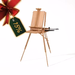 MEEDEN feltstaffeli med skuff, palett og penselbord