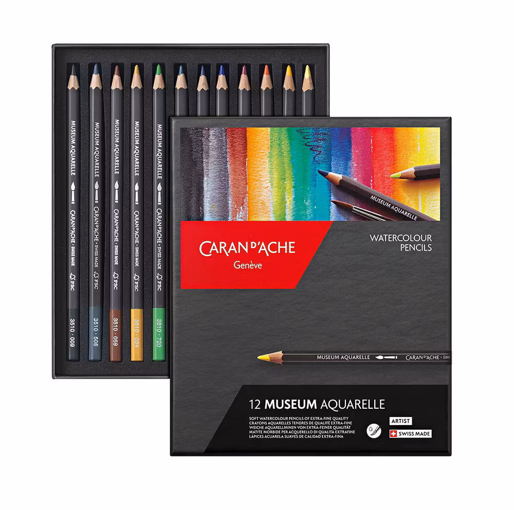 Caran d'Ache Museum aquarelle - 12stk