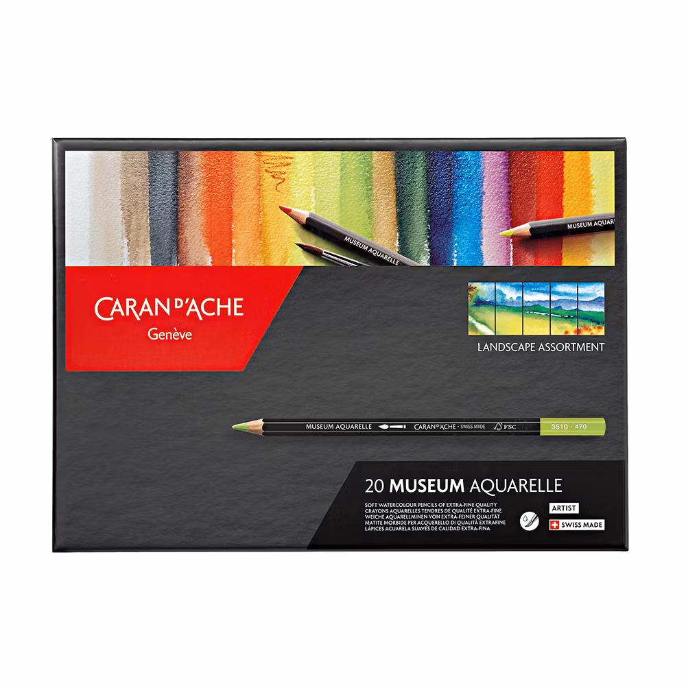 Caran d'Ache Museum aquarelle - 20stk Landscape