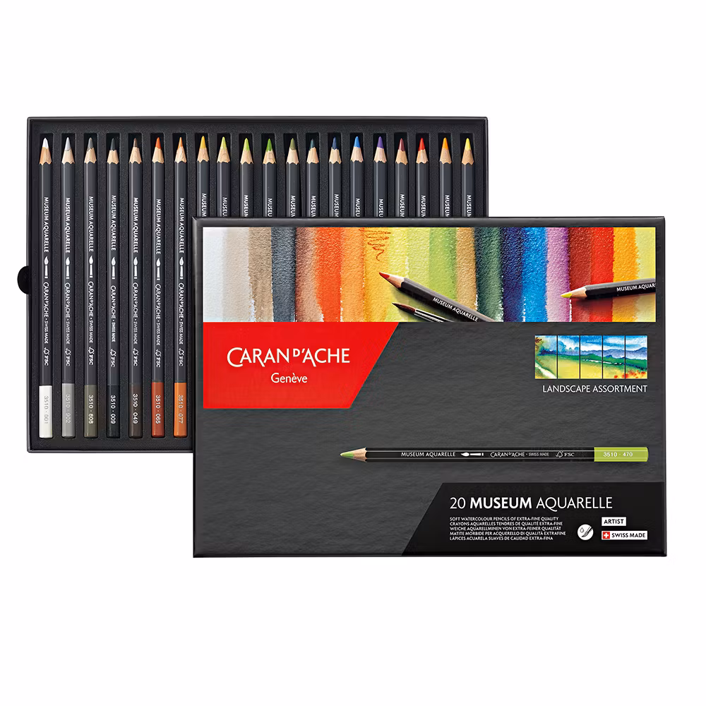 Caran d'Ache Museum aquarelle - 20stk Landscape