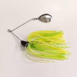 MCB Perch Spinnerbait Lime 14g