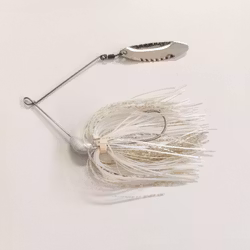 MCB Perch Spinnerbait Albino Flash 14g