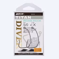 Titan Diver, Soft Bait Hook - 2 pack