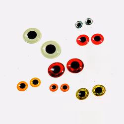 Lure eyes 12mm 100 pcs