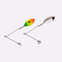 Spinner Rig Silver / Fire Tiger 2-Pack (Large)