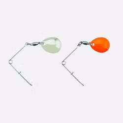 Spinner Rig Gold / Fluo Red 2-pack (X-Small)
