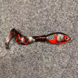 Ulm Tail Black Roach 22cm