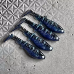 GigabiteV2 Dark UV Zander 10cm - 4pcs