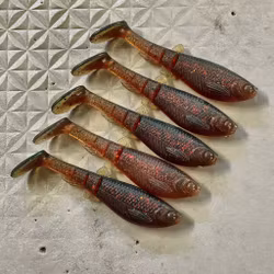 GigabiteV2 Motoroil Red Flake 10cm - 5pcs